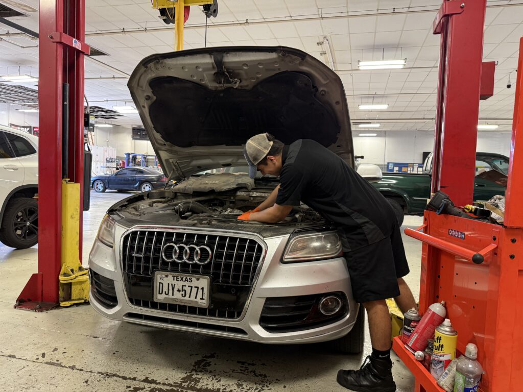Audi European auto repair in Fort Worth