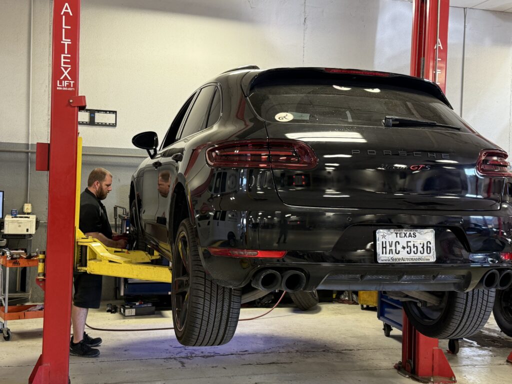 Porsche European auto repair in Fort Worth